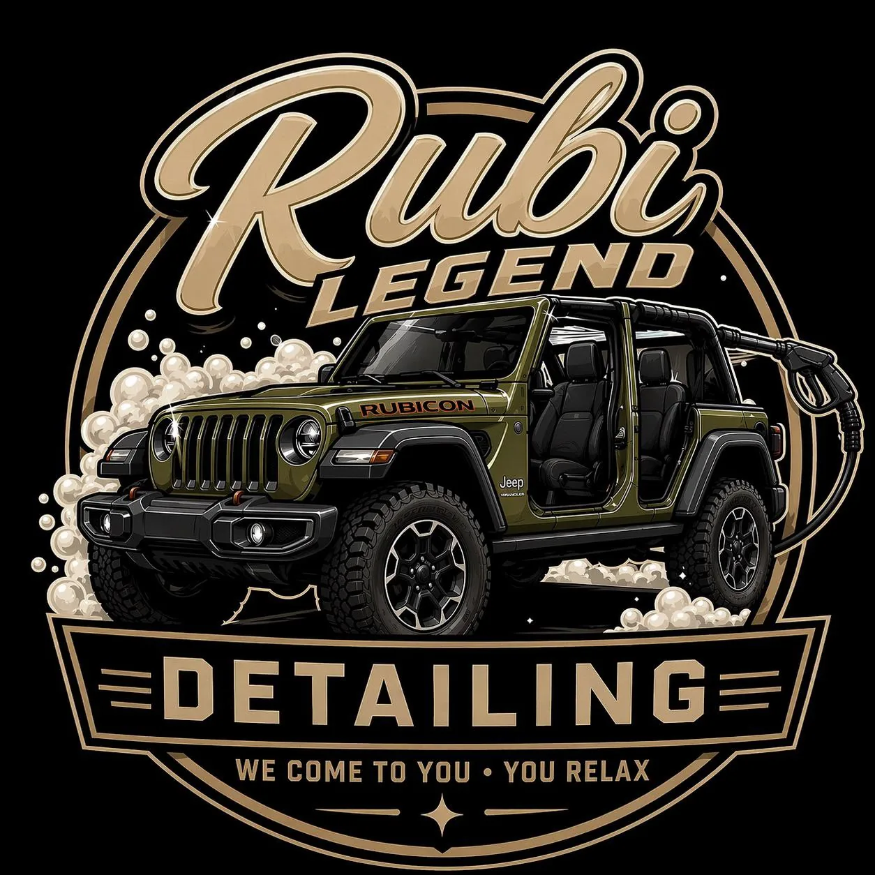 Rubi Legend Detailing alternate logo artwork